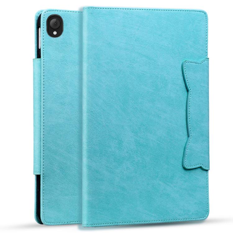 For Lenovo Tab K10C / E10C Cat Buckle Leather Tablet Case