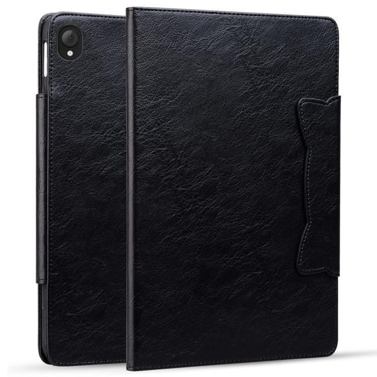 For Lenovo Tab K10C / E10C Cat Buckle Leather Tablet Case