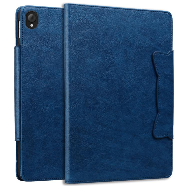 For Lenovo Tab K10C / E10C Cat Buckle Leather Tablet Case