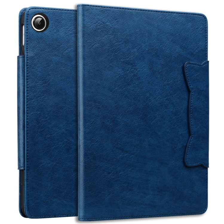 For Huawei MediaPad M5 Lite 8.0 inch Cat Buckle Leather Smart Tablet Case