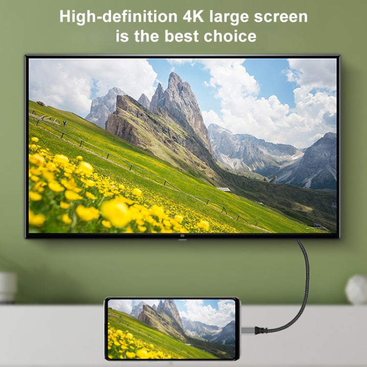 Downward Bend HDMI Male to Female 4K UHD Extension Cable Computer TV Adapter, Length: 20cm