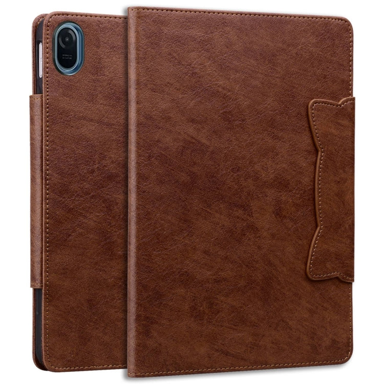 For Honor Pad 8 Cat Buckle Leather Tablet Case