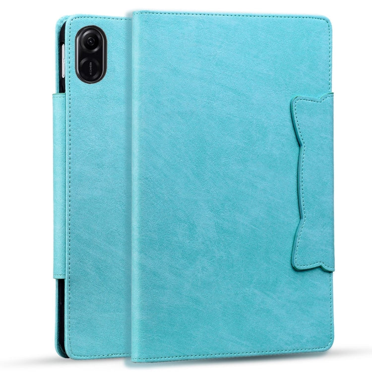For Honor Pad X8a / X8b Cat Buckle Leather Tablet Case