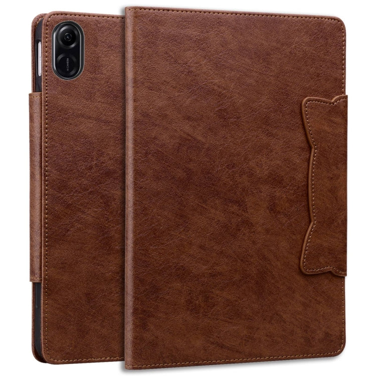 For Honor Pad X8a / X8b Cat Buckle Leather Tablet Case