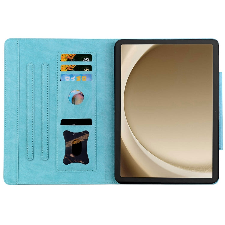 For Samsung Galaxy Tab S9+ / S8+ / S7+ Cat Buckle Leather Smart Tablet Case