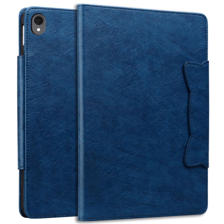 For Samsung Galaxy Tab S11 Cat Buckle Leather Smart Tablet Case