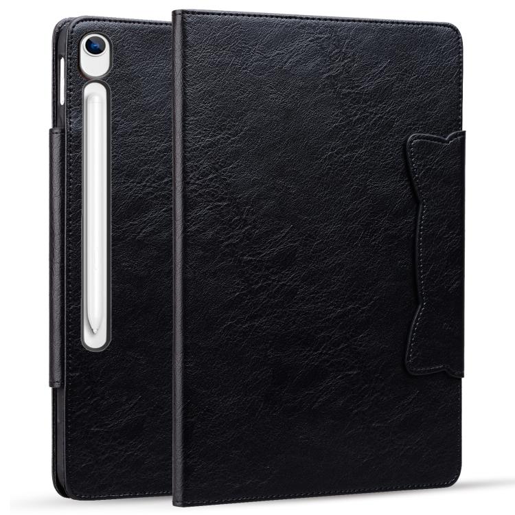 For Samsung Galaxy Tab S10 Lite / S10 FE Cat Buckle Leather Smart Tablet Case