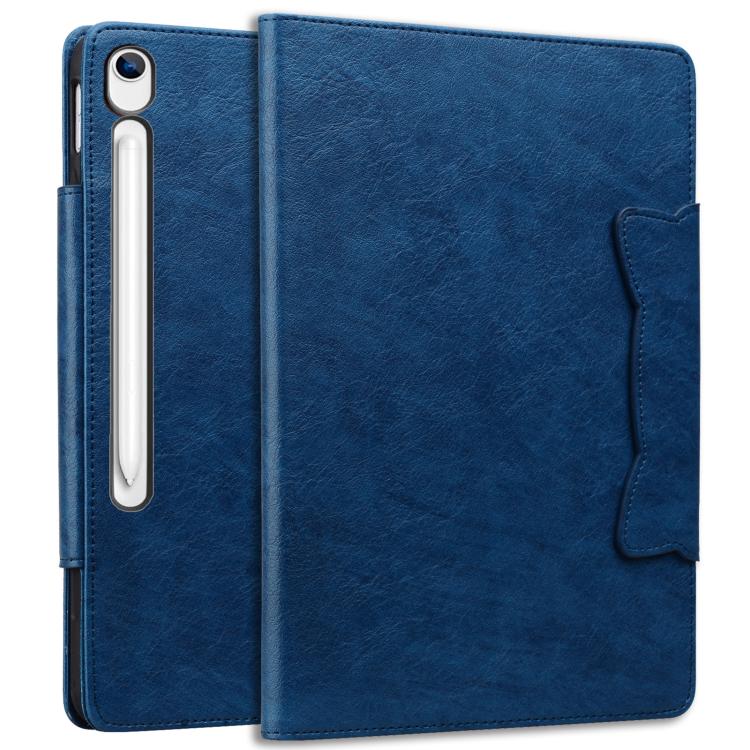 For Samsung Galaxy Tab S10 Lite / S10 FE Cat Buckle Leather Smart Tablet Case