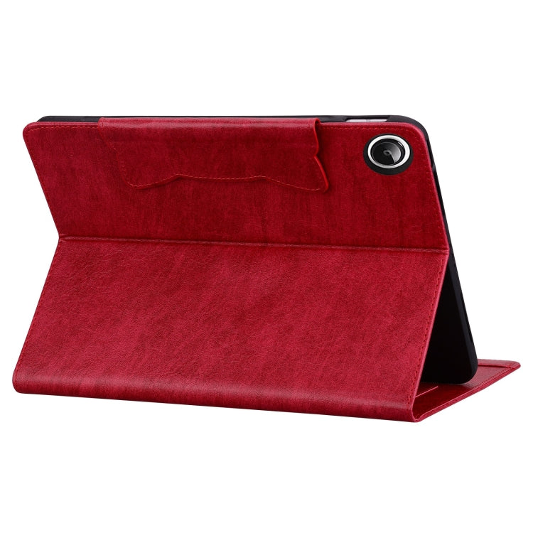 For Samsung Galaxy Tab A11+ / A9+ Cat Buckle Leather Tablet Case