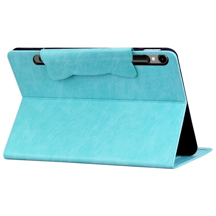 For Samsung Galaxy Tab S10 FE+ Cat Buckle Leather Tablet Case
