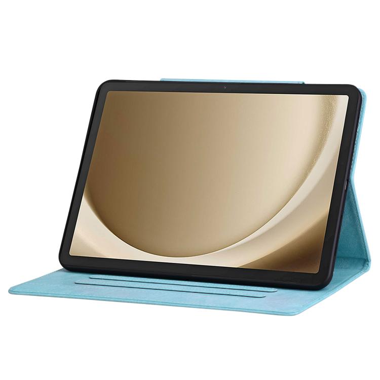 For Samsung Galaxy Tab S10 FE+ Cat Buckle Leather Tablet Case