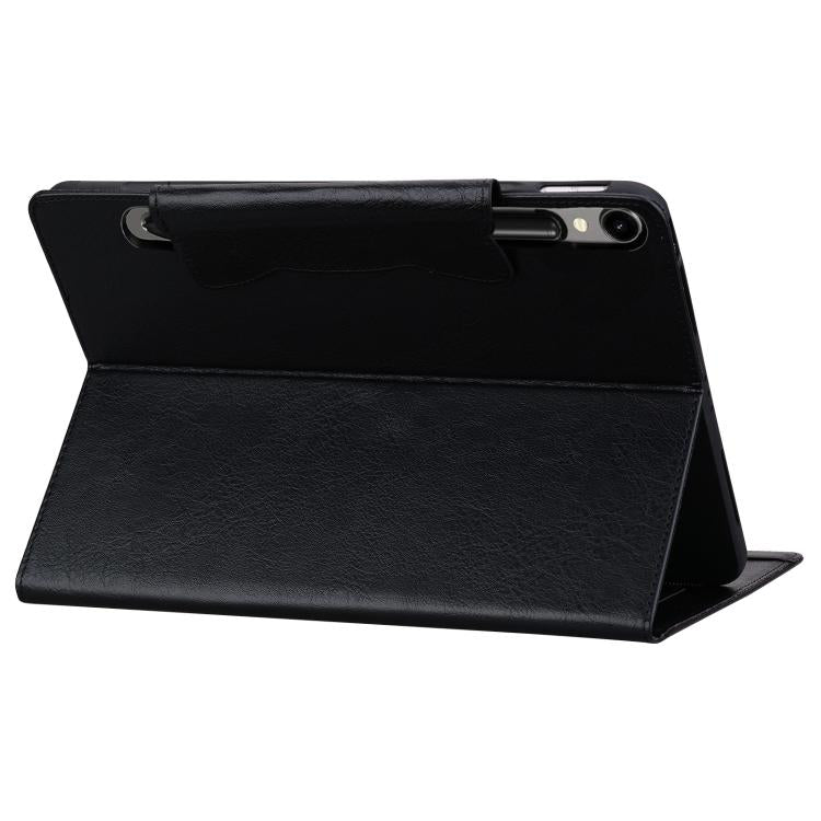 For Samsung Galaxy Tab S10 FE+ Cat Buckle Leather Tablet Case