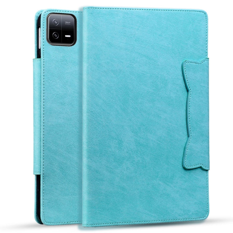 For Xiaomi Pad 6 Cat Buckle Leather Tablet Case