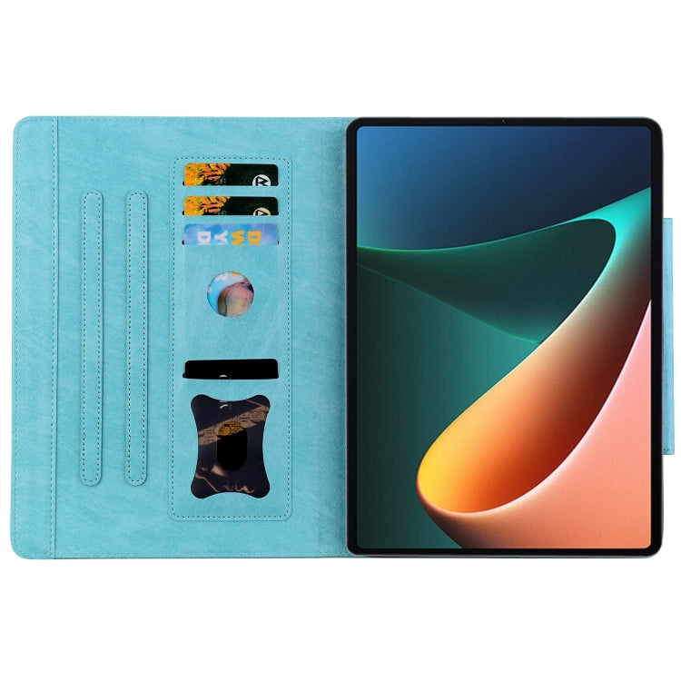 For Xiaomi Pad 6S Pro Cat Buckle Leather Tablet Case