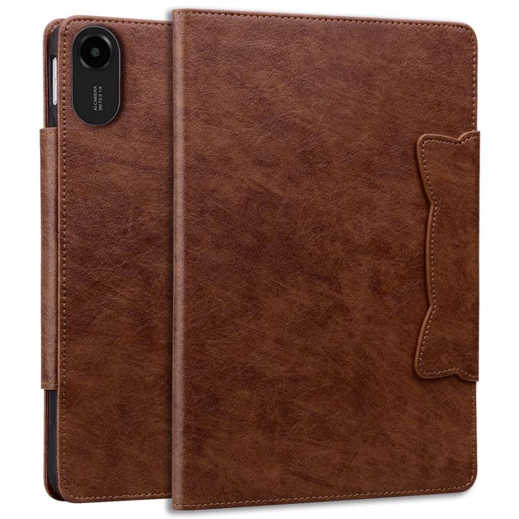 For Xiaomi Redmi Pad 2 Cat Buckle Leather Tablet Case