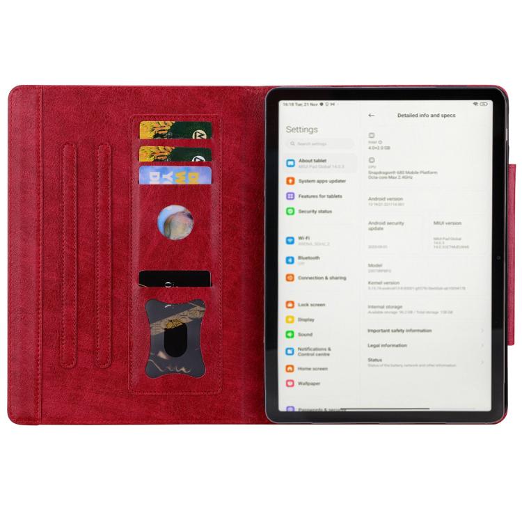 For Xiaomi Redmi Pad 2 Cat Buckle Leather Tablet Case