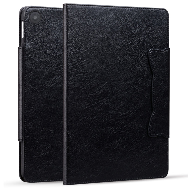 For Amazon Kindle Fire HD 8 2018 Cat Buckle Leather Smart Tablet Case