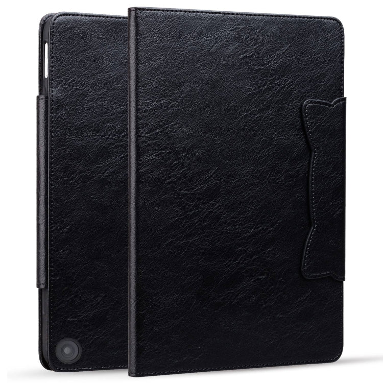 For Amazon Kindle Fire HD 8 2022 Cat Buckle Leather Smart Tablet Case