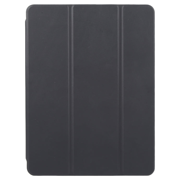 For iPad Air 13 2026 / 2025 / 2024 GEBEI Acrylic TPU 3-folding Rotating Smart Tablet Leather Case withh Pen Slot