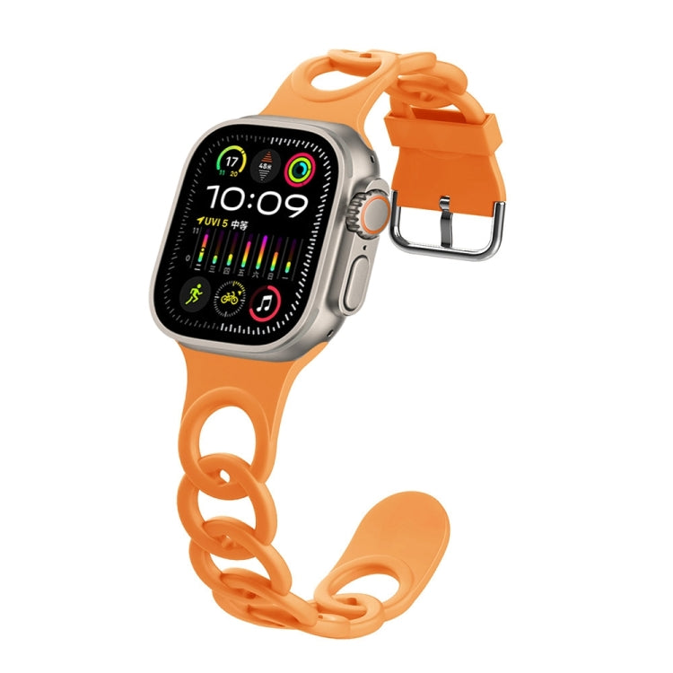 For Apple Watch Ultra 2 49mm Donut Hollow Silicone Watch Band