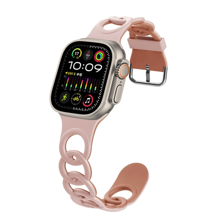For Apple Watch Ultra 2 49mm Donut Hollow Silicone Watch Band