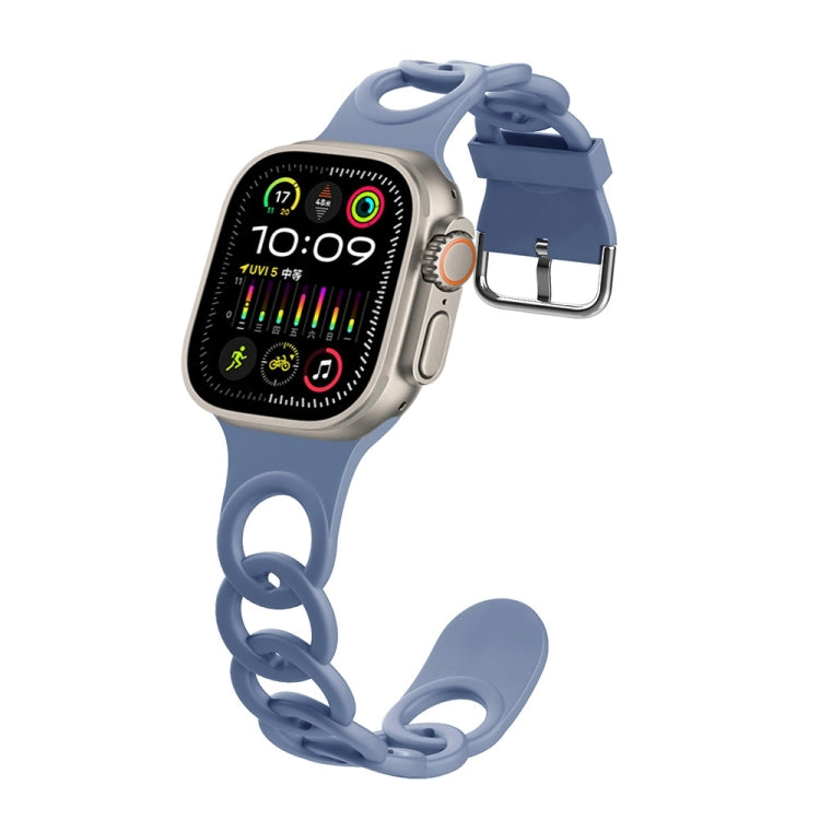 For Apple Watch Ultra 2 49mm Donut Hollow Silicone Watch Band