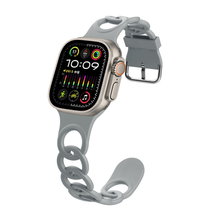 For Apple Watch Ultra 2 49mm Donut Hollow Silicone Watch Band