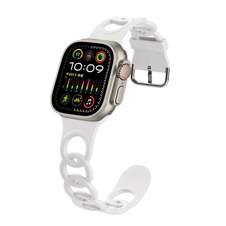 For Apple Watch Ultra 49mm Donut Hollow Silicone Watch Band