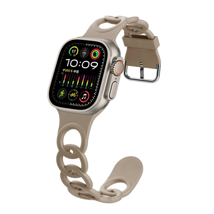 For Apple Watch Ultra 49mm Donut Hollow Silicone Watch Band