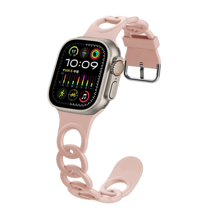 For Apple Watch Ultra 49mm Donut Hollow Silicone Watch Band