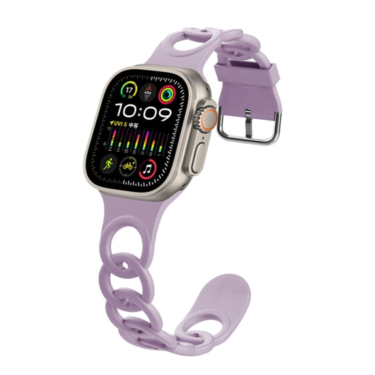 For Apple Watch Ultra 49mm Donut Hollow Silicone Watch Band