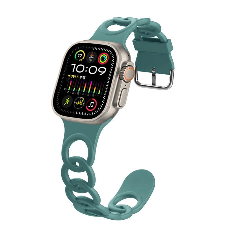For Apple Watch Ultra 49mm Donut Hollow Silicone Watch Band