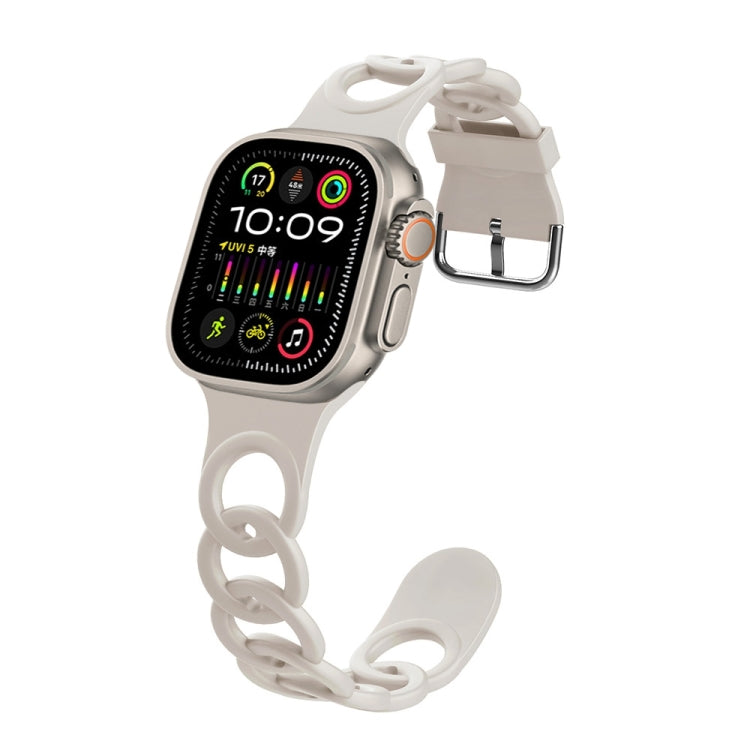 For Apple Watch Ultra 49mm Donut Hollow Silicone Watch Band