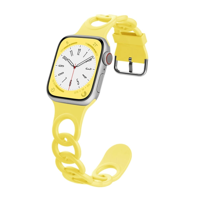 For Apple Watch SE 40mm Donut Hollow Silicone Watch Band