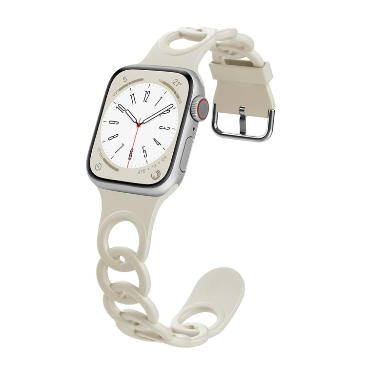 For Apple Watch SE 40mm Donut Hollow Silicone Watch Band