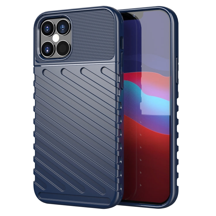 For iPhone 12 / 12 Pro Thunderbolt Shockproof TPU Soft Case
