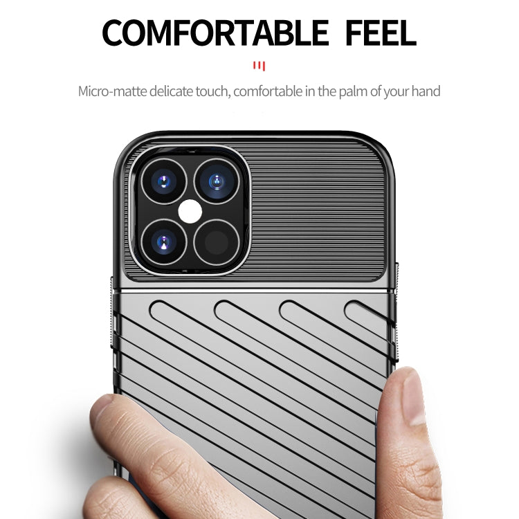 For iPhone 12 / 12 Pro Thunderbolt Shockproof TPU Soft Case