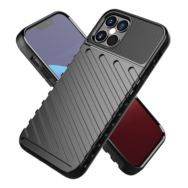 For iPhone 12 / 12 Pro Thunderbolt Shockproof TPU Soft Case