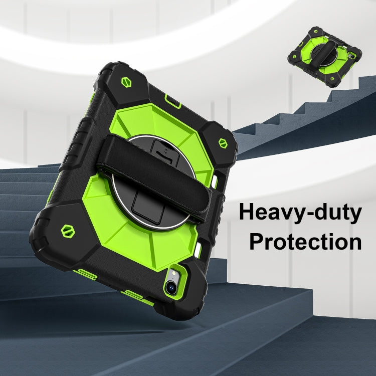 For iPad mini 2024 / mini 6 Contrast Color Robot Silicone Hybrid PC Tablet Case