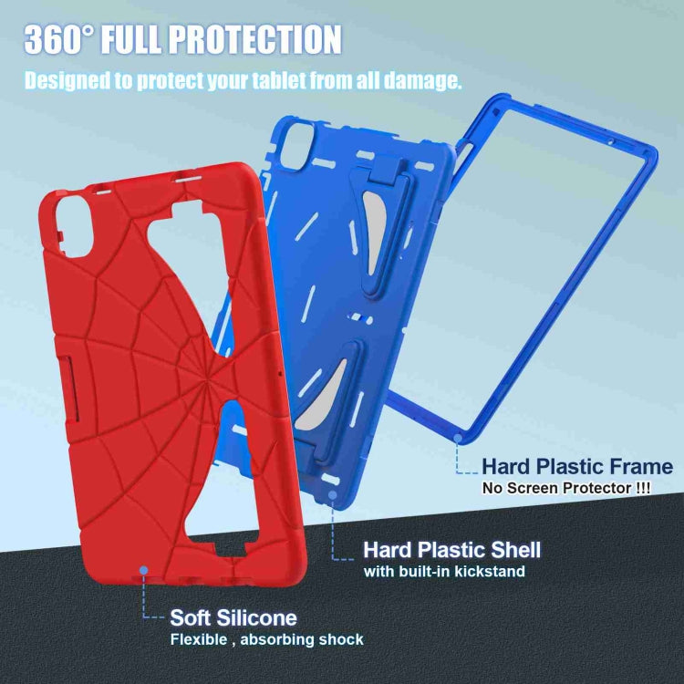 For iPad Air 11 2026 / 2025 / 2024 Silicone + PC Shockproof Protective Tablet Case