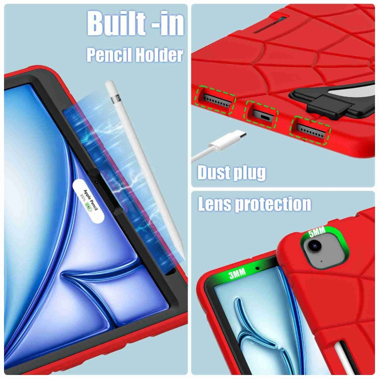 For iPad Air 11 2026 / 2025 / 2024 Silicone + PC Shockproof Protective Tablet Case