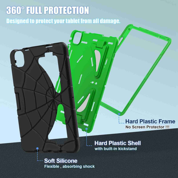 For iPad Air 11 2026 / 2025 / 2024 Silicone + PC Shockproof Protective Tablet Case