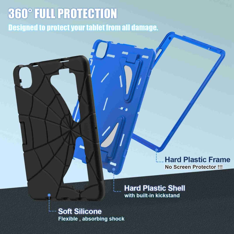 For iPad Air 11 2026 / 2025 / 2024 Silicone + PC Shockproof Protective Tablet Case