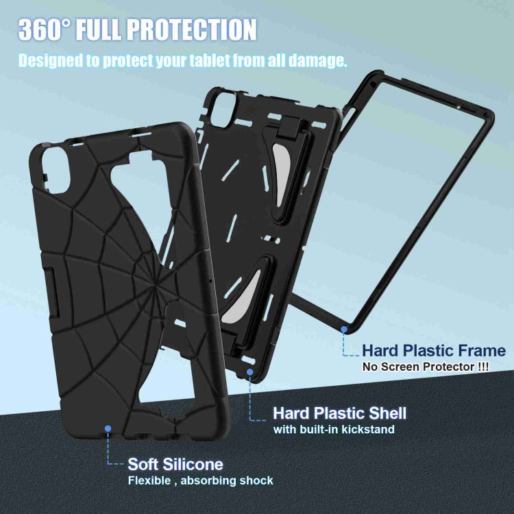 For iPad Air 11 2026 / 2025 / 2024 Silicone + PC Shockproof Protective Tablet Case