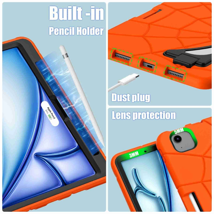 For iPad Air 11 2026 / 2025 / 2024 Silicone + PC Shockproof Protective Tablet Case