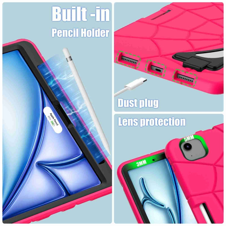 For iPad Air 11 2026 / 2025 / 2024 Silicone + PC Shockproof Protective Tablet Case