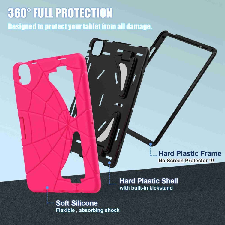For iPad Air 11 2026 / 2025 / 2024 Silicone + PC Shockproof Protective Tablet Case