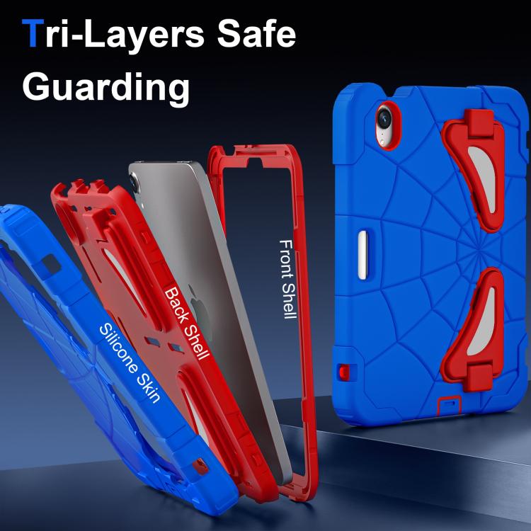For iPad mini 2024 / mini 6 Silicone + PC Shockproof Protective Tablet Case