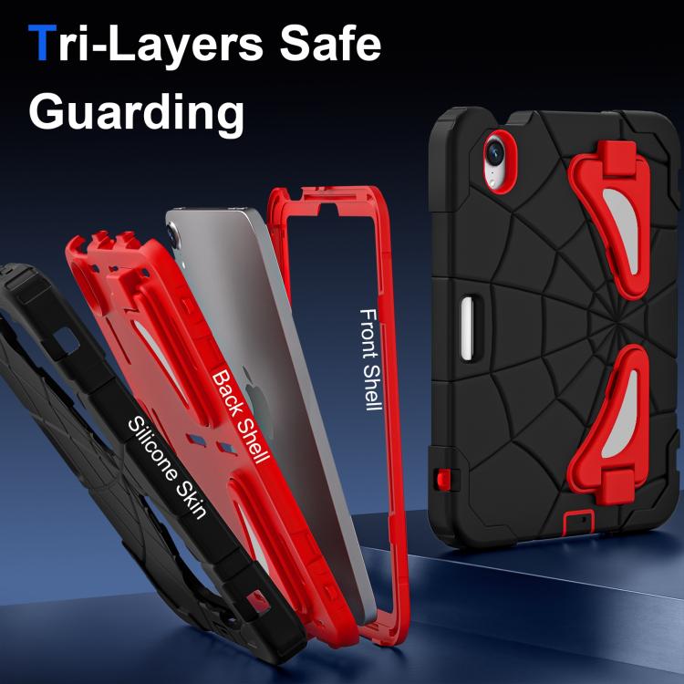 For iPad mini 2024 / mini 6 Silicone + PC Shockproof Protective Tablet Case