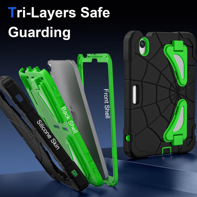 For iPad mini 2024 / mini 6 Silicone + PC Shockproof Protective Tablet Case